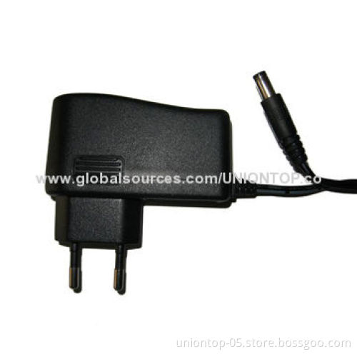 12W 12V 1A power adapter with CE/FCC/LVD/RoHS approvals